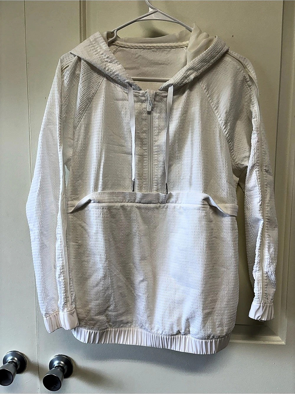 Lululemon Pack Light 1/2 Zip Pullover White Size Small